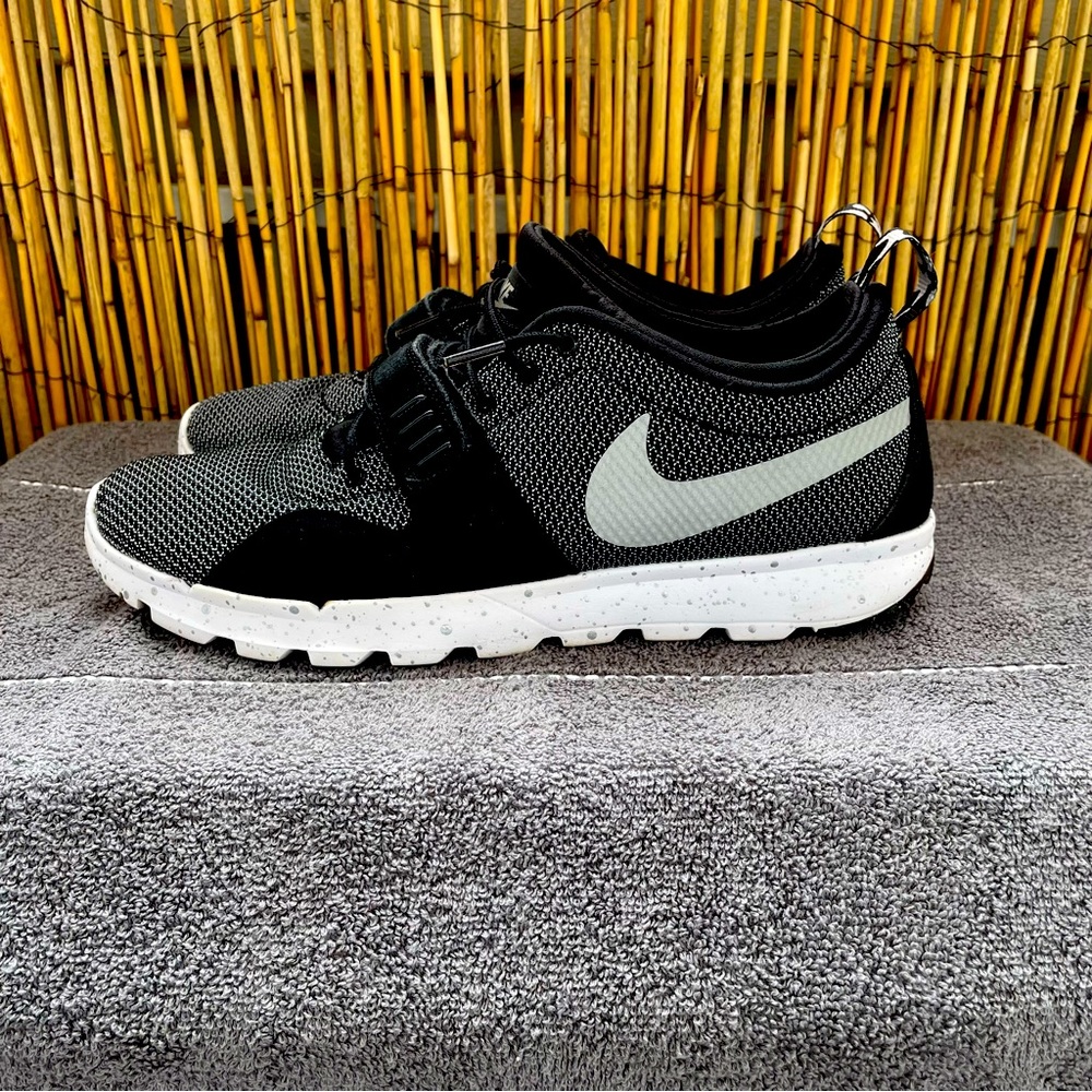 Nike SB Trainerendor Size 12 Black/Metallic Silver🔥🔥🔥
